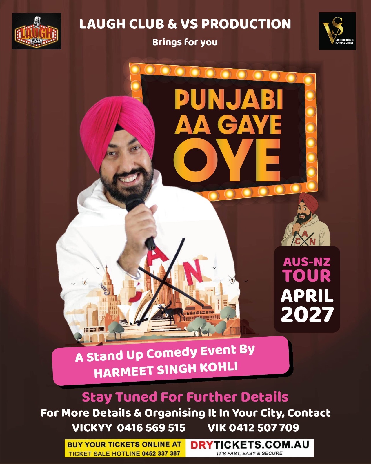 COMING EVENTS POSTERS (3)