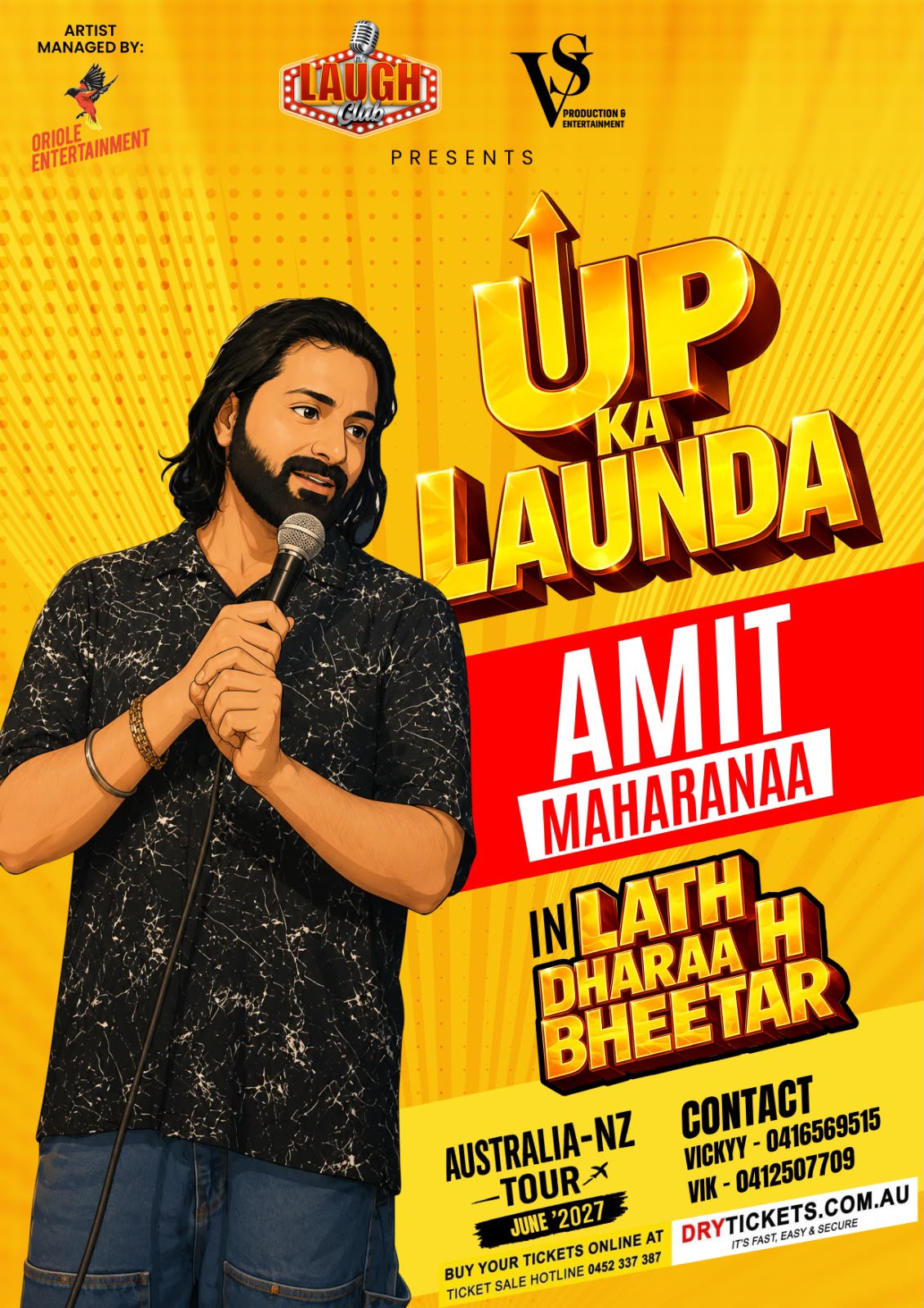COMING EVENTS POSTERS (5)